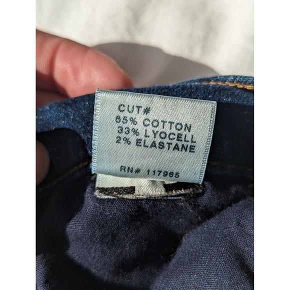 J Brand Jeans Womens 28 Medium Wash Mid Rise Capri Skinny in Misfit Denim Frayed - Picture 11 of 13